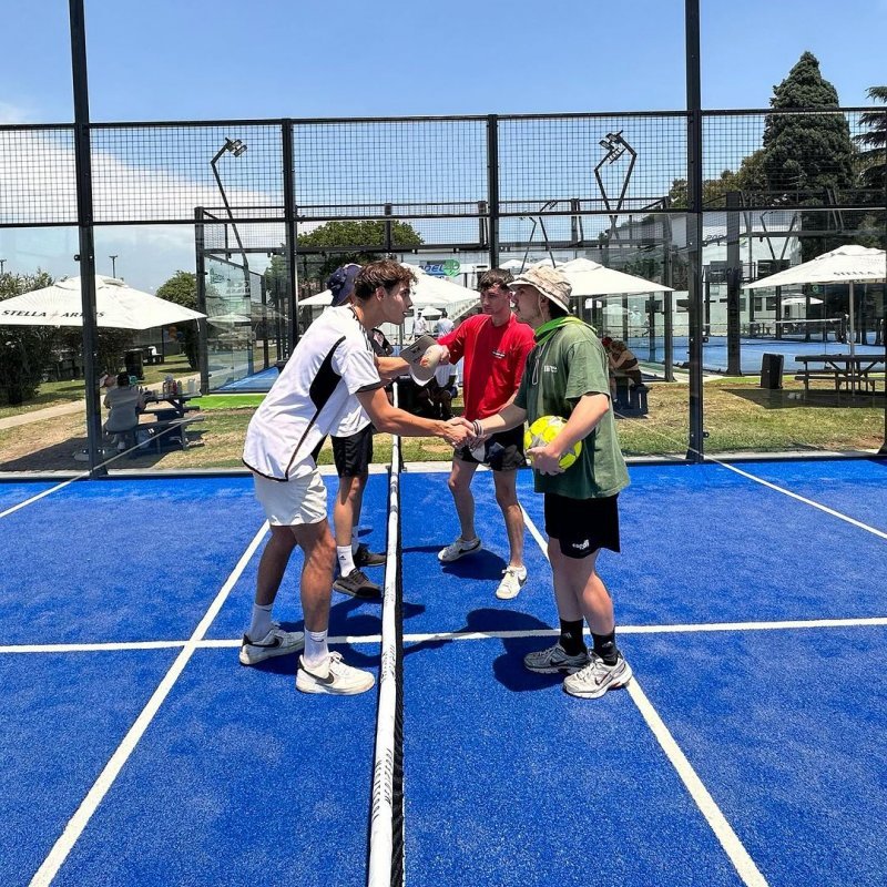 Padbol Courts Installed in South Africa